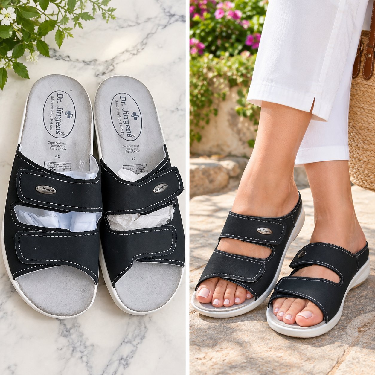 Une confortable mules orthopédique de la marque Dr jûrgens ✨️
