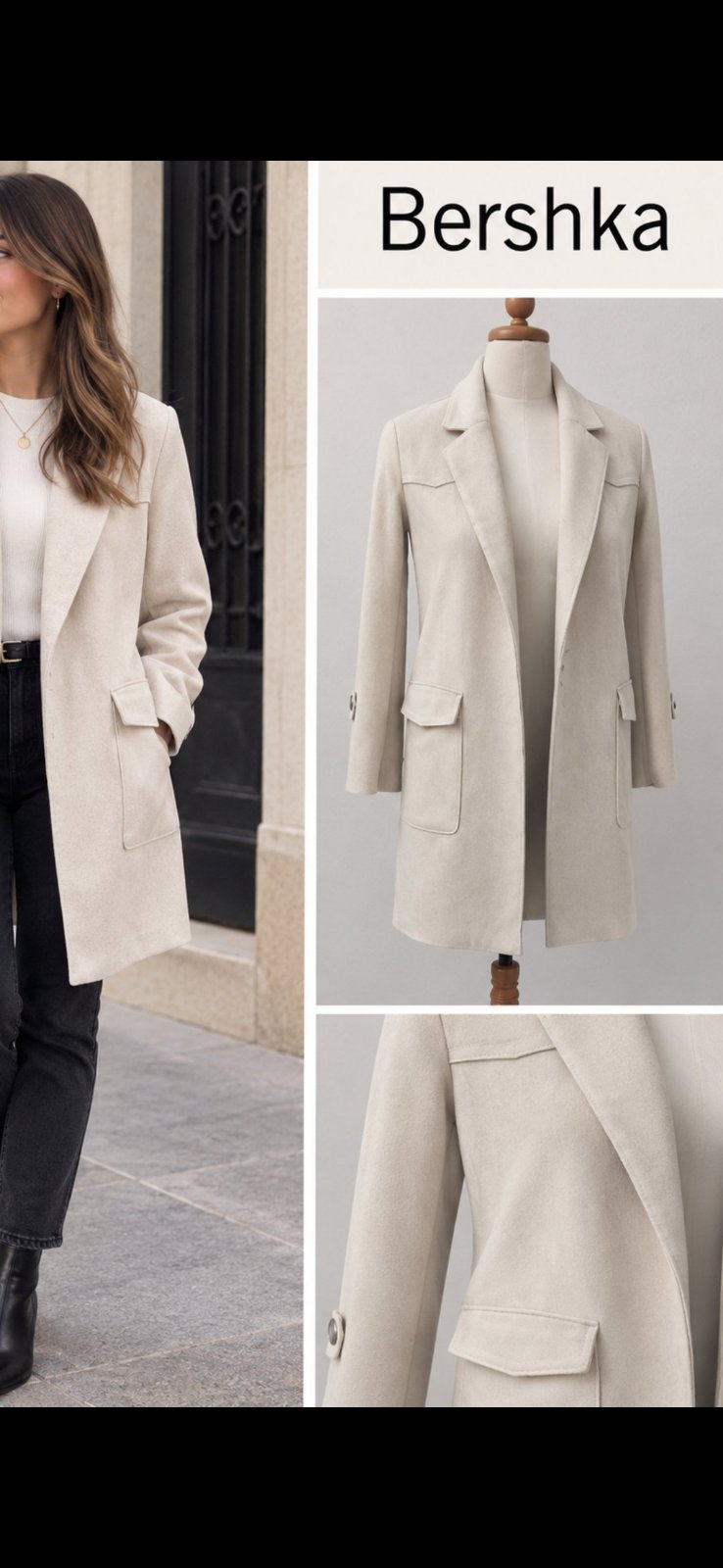 Une jolie Blazer légère Bershka