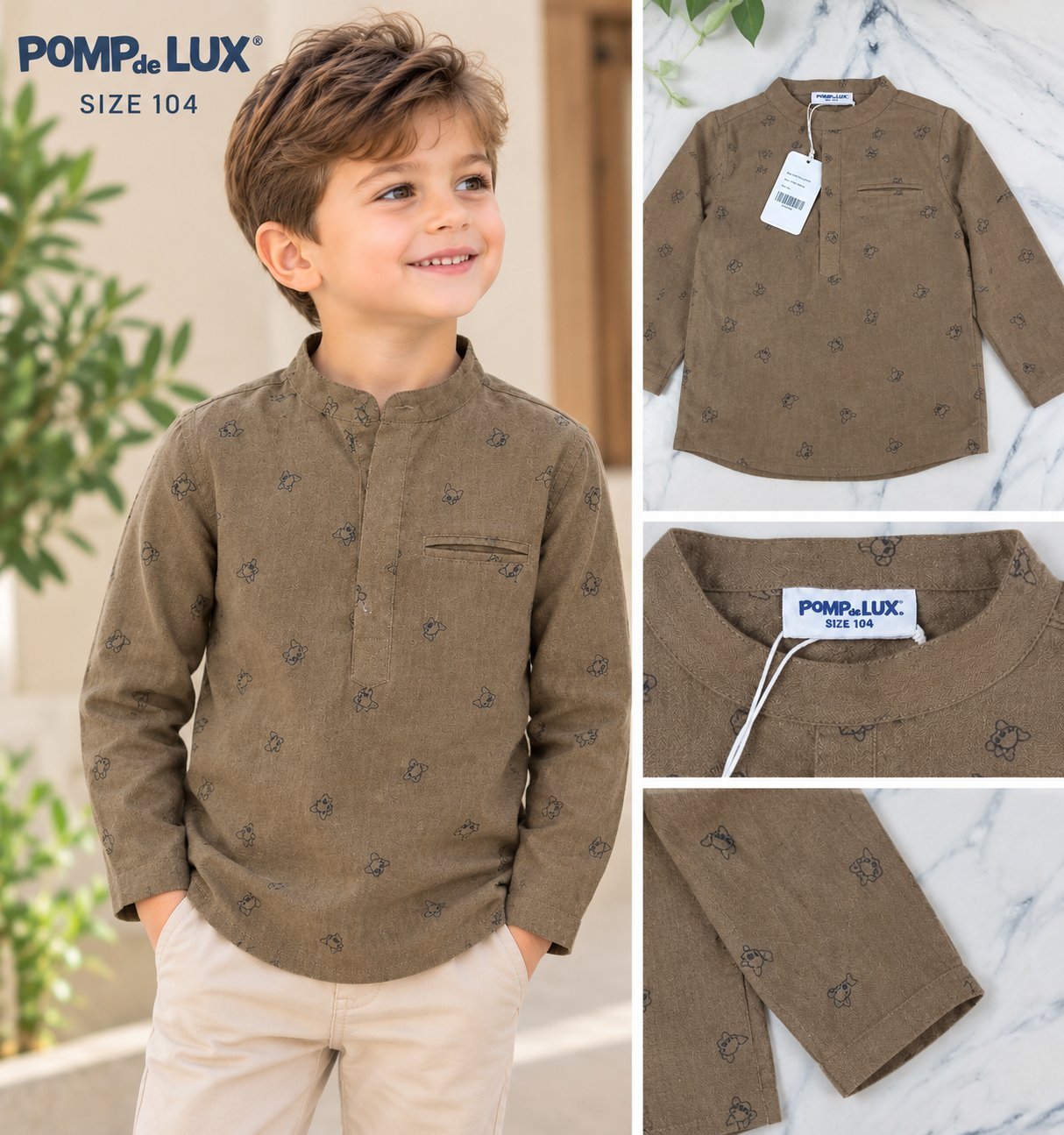 Une jolie chemise Pomp de lux🥰