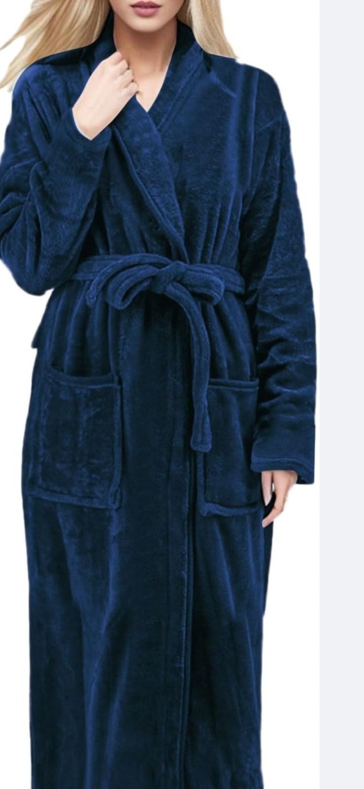 Une très jolie robe de chambre polaire très douce de la marque Stanfield ✨️