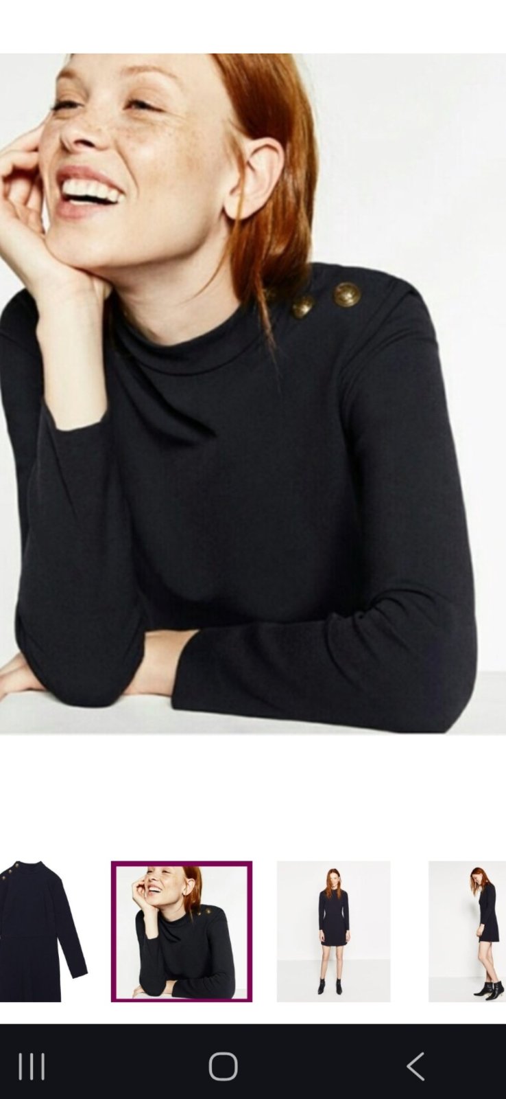 Élégante Robe Zara bleu marine 💙 