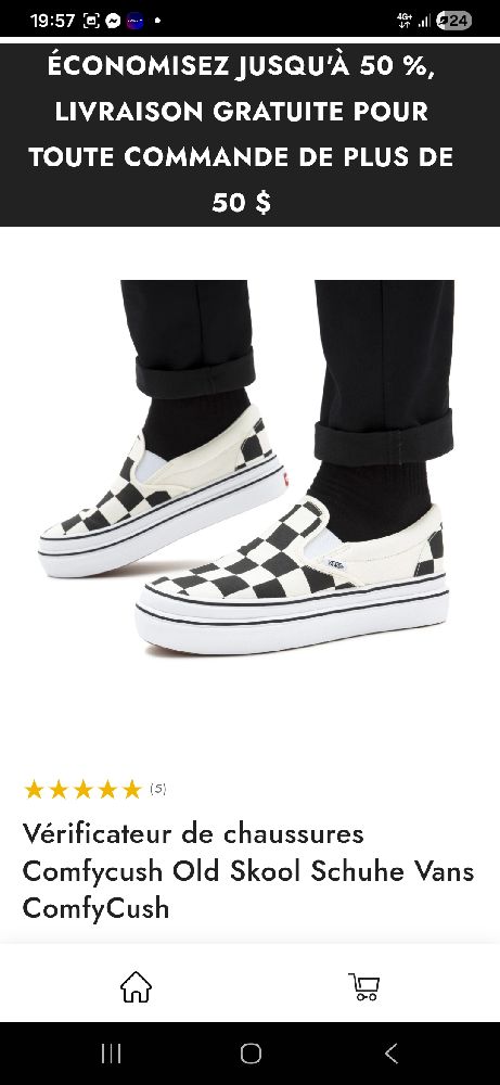 De jolies chaussures Vans Old Skool  Vans Slip On 