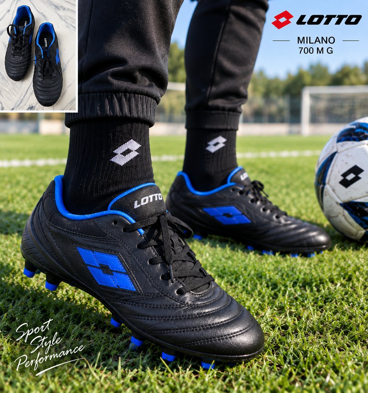 Chaussures de football Lotto Milano⚽️