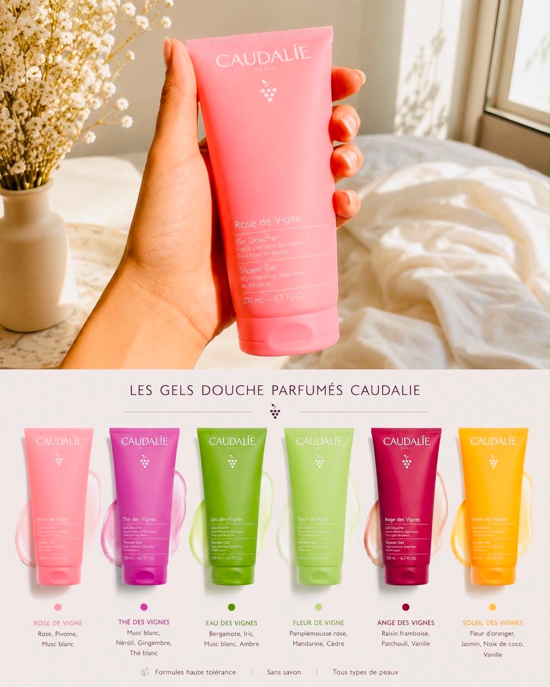 Gel douche Caudalie