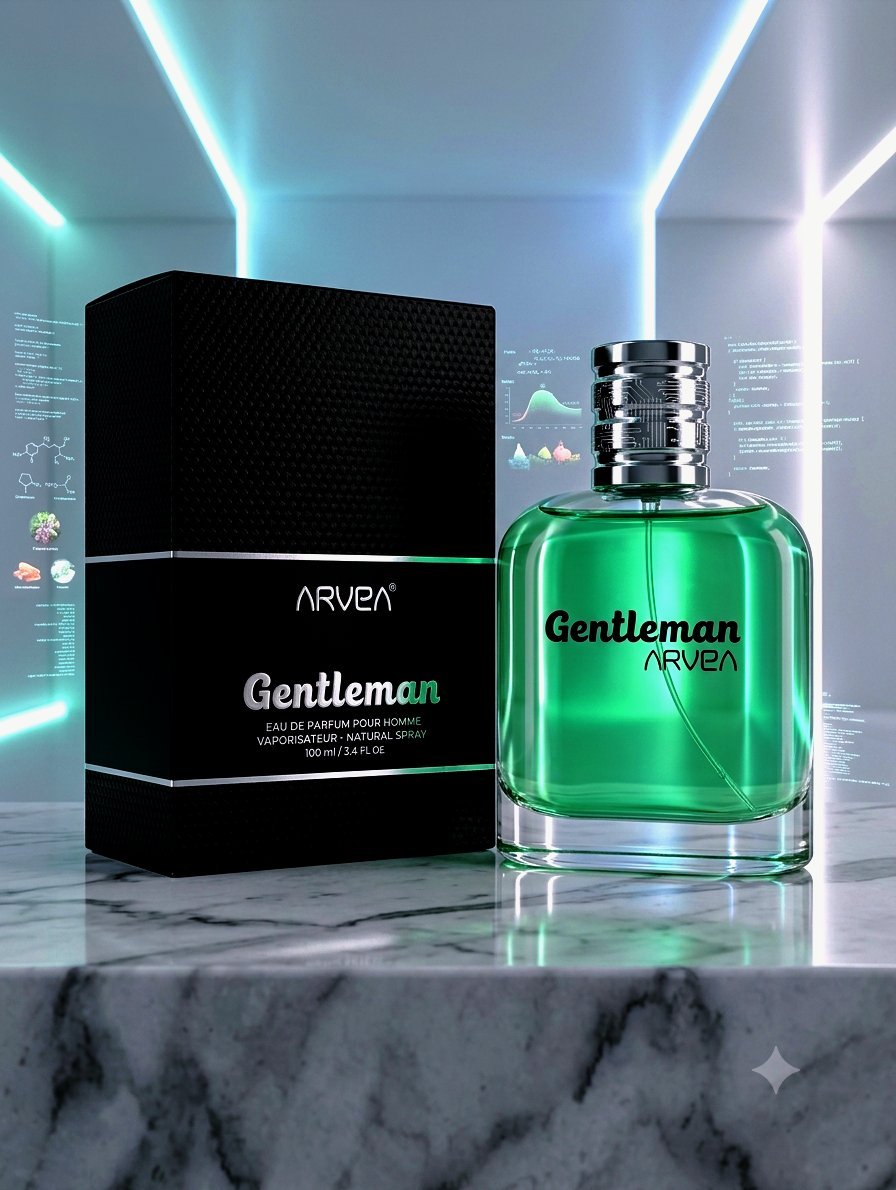 عطر Gentleman من ARVEA – أناقة الجاذبية والثقة المطلقة للرجل العصري 