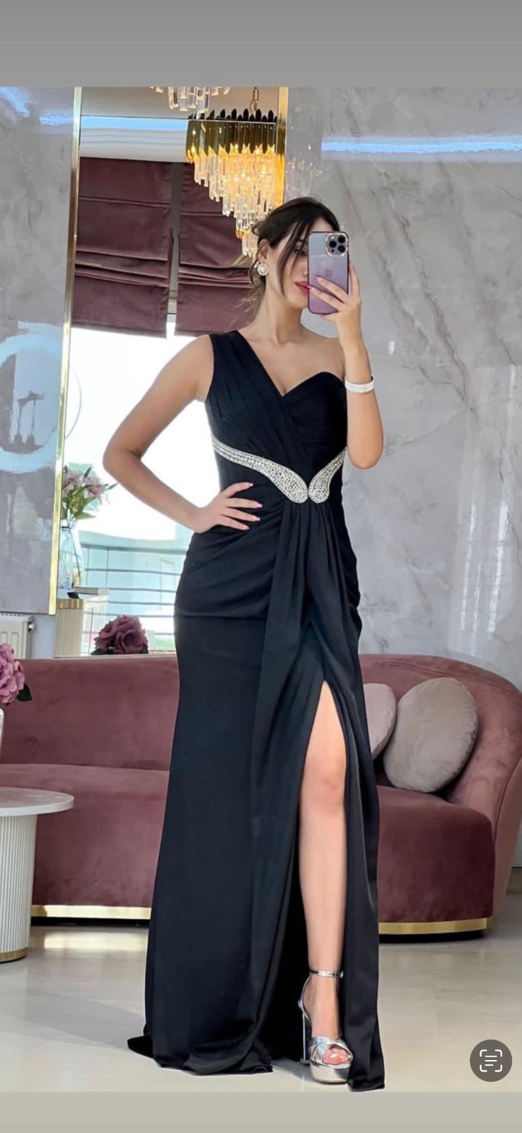 Robe soiree portee une seule fois 