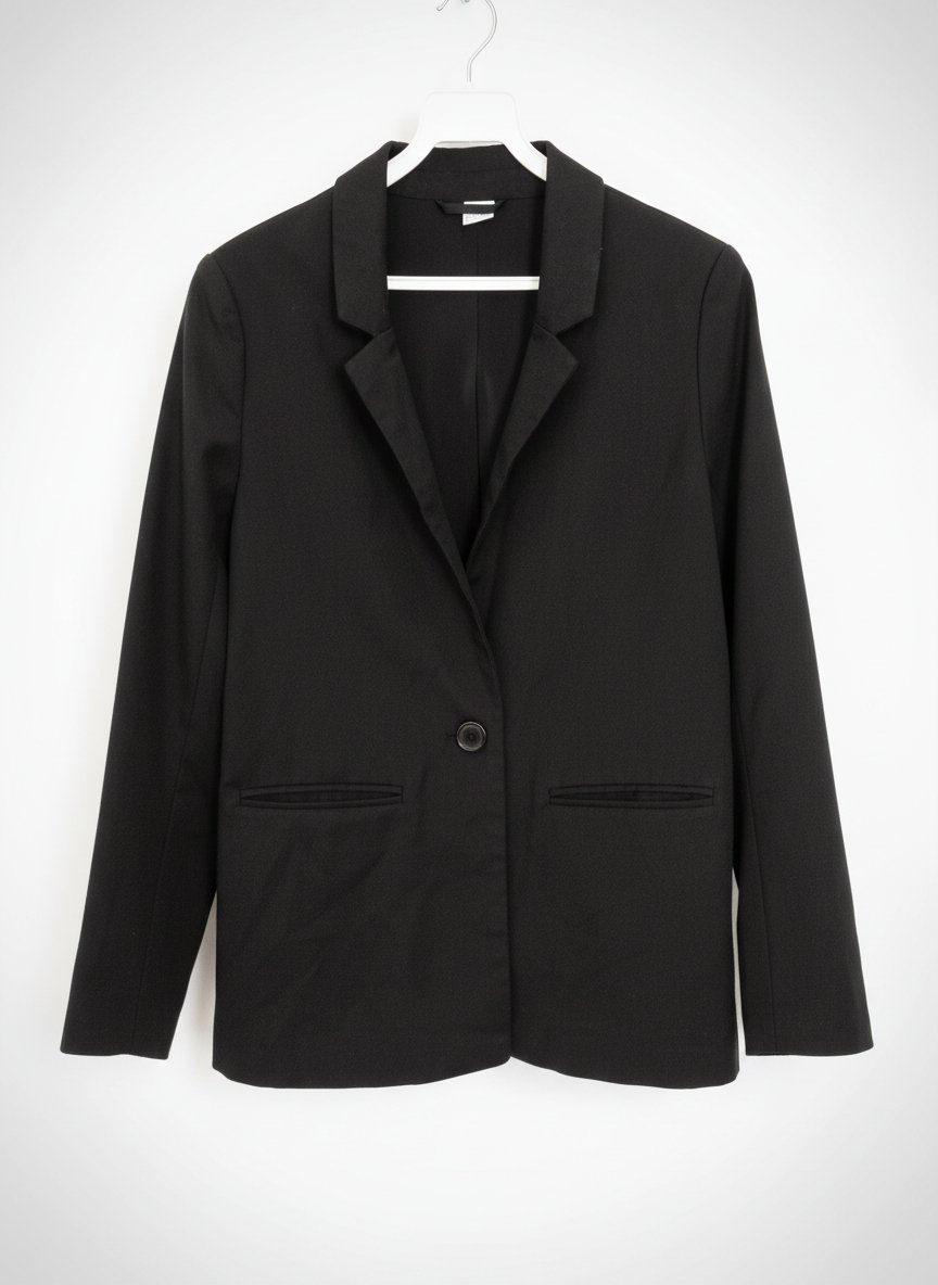 Blazer noir classique H&M 36