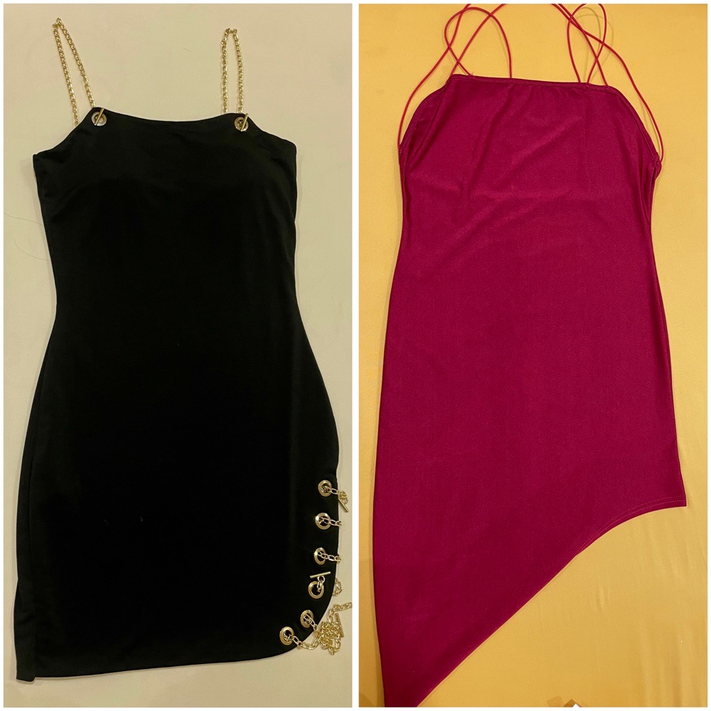 Deux robes neuves