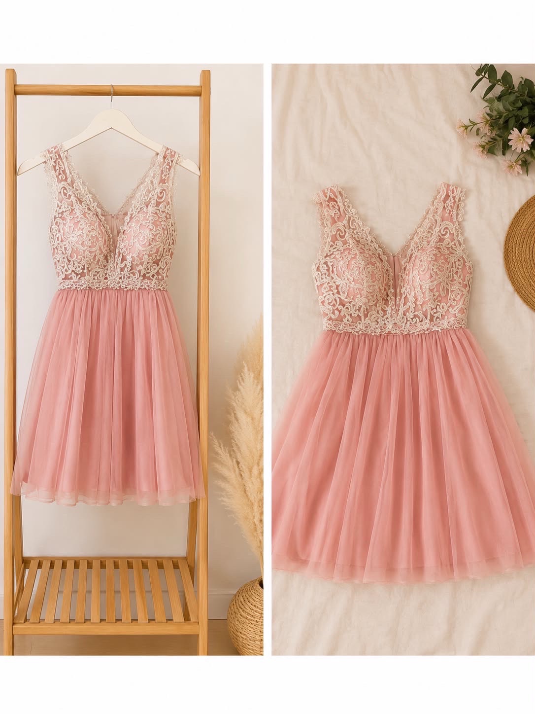 Robe rose