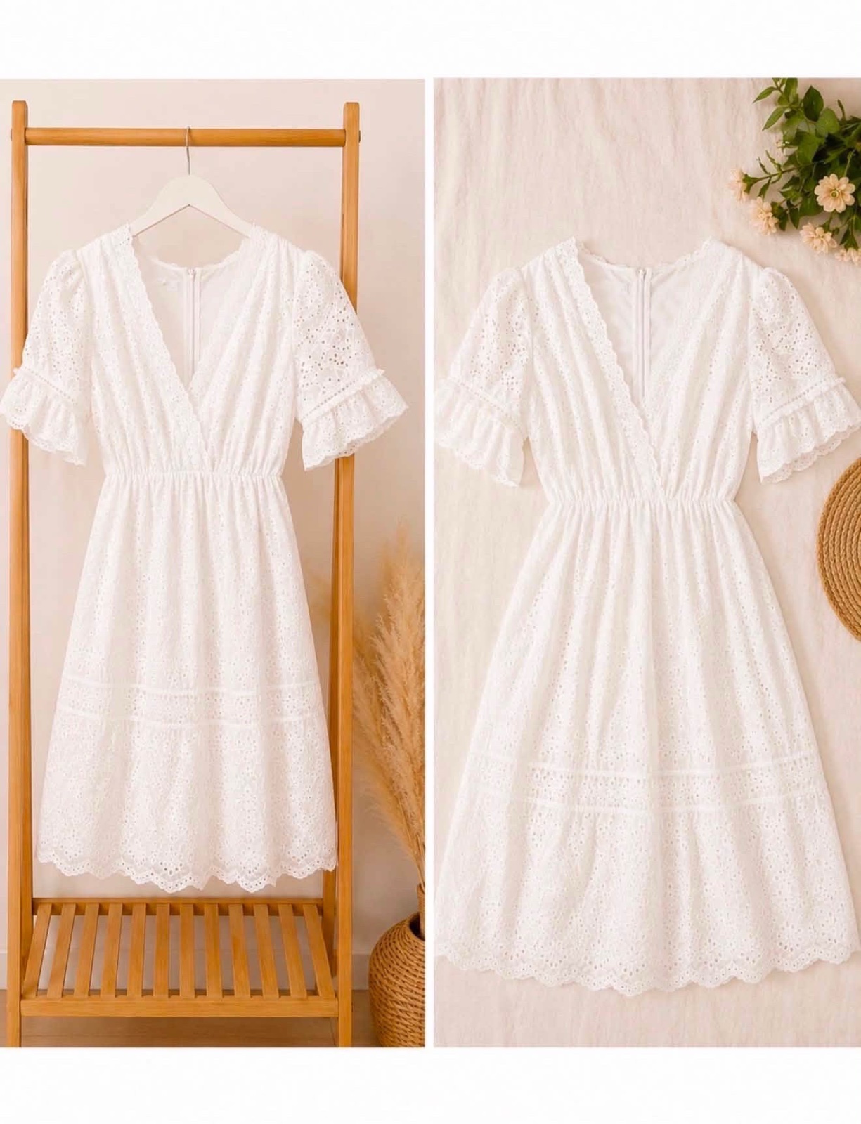 Robe blanc