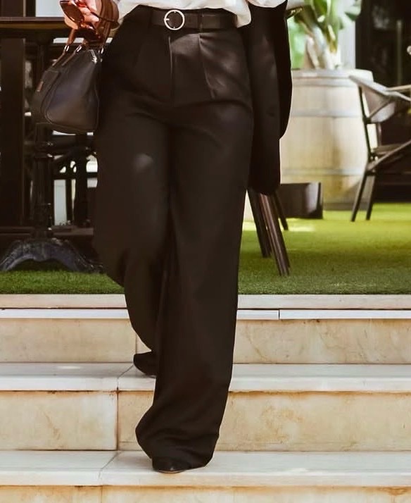 Pantalon en crepe 
