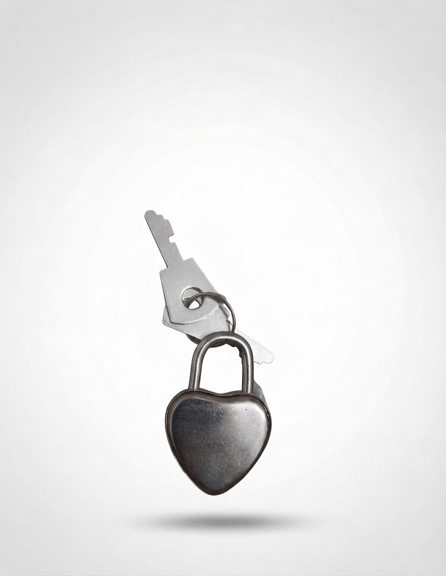  mini cadenas décoratif en forme de cœur