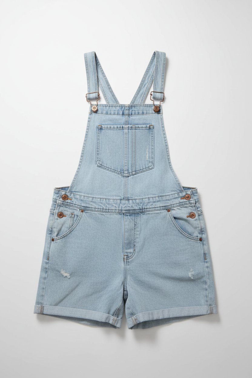 Salopette jean pour fille 