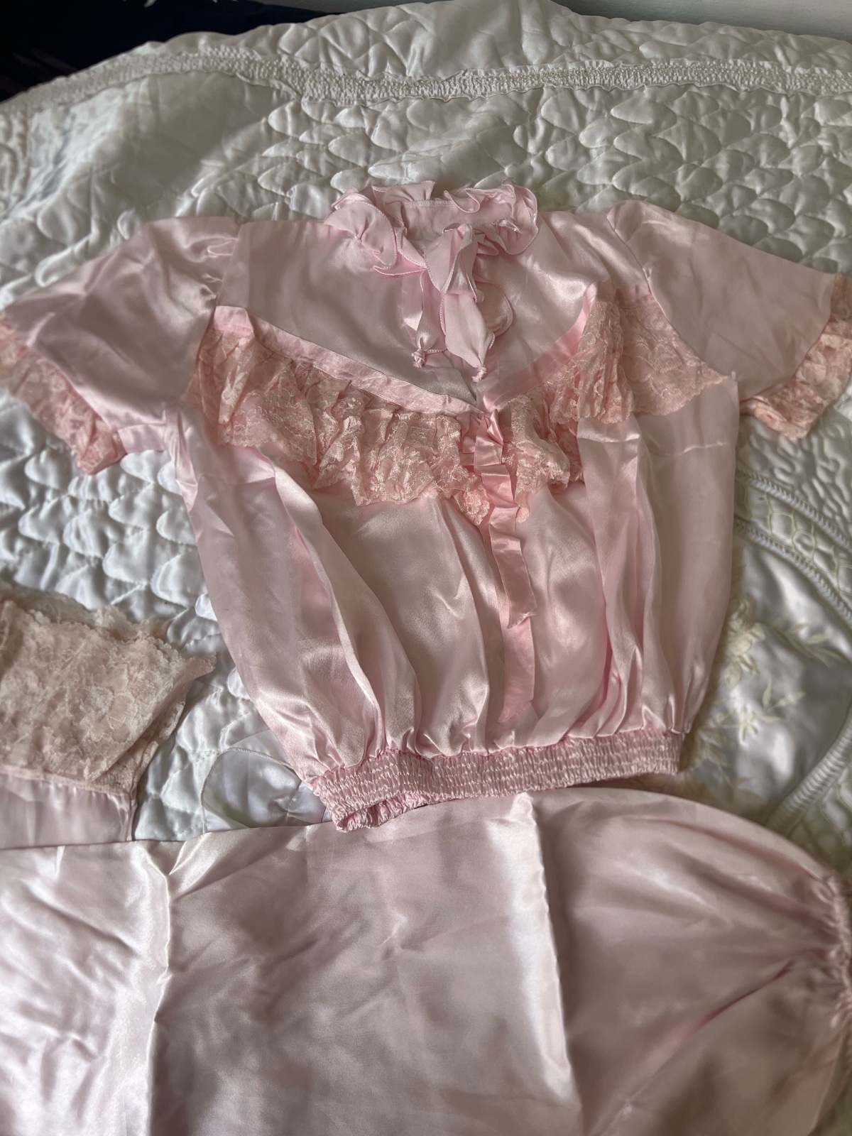 Pyjama satin