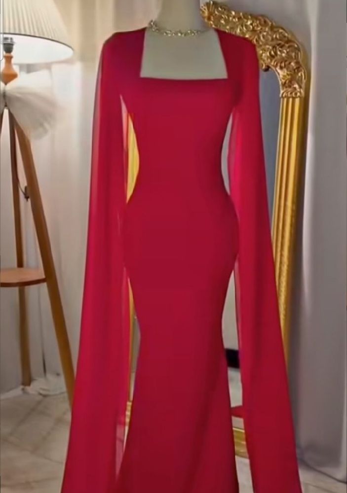 Robe soirée rouge