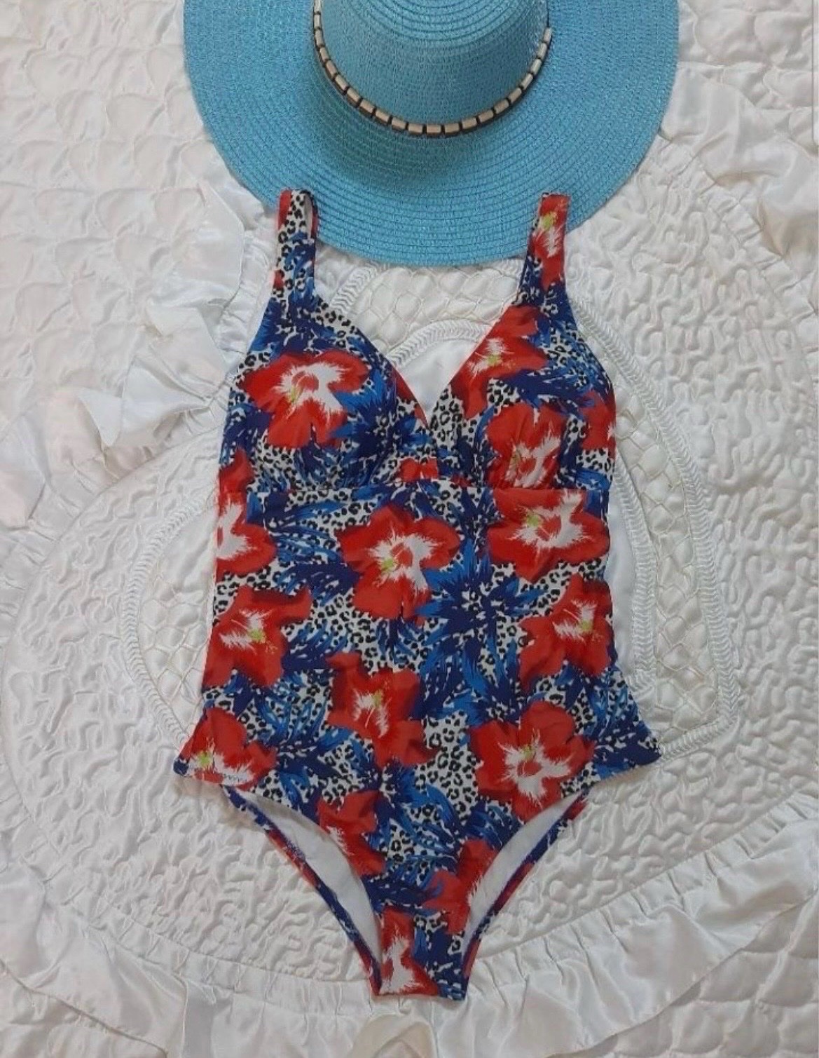 Maillot de bain fleurie 