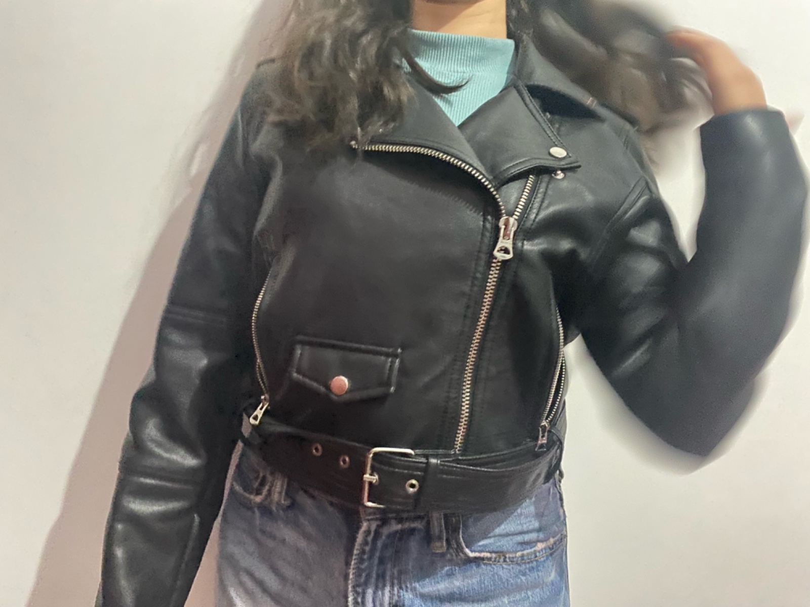 Veste cuir