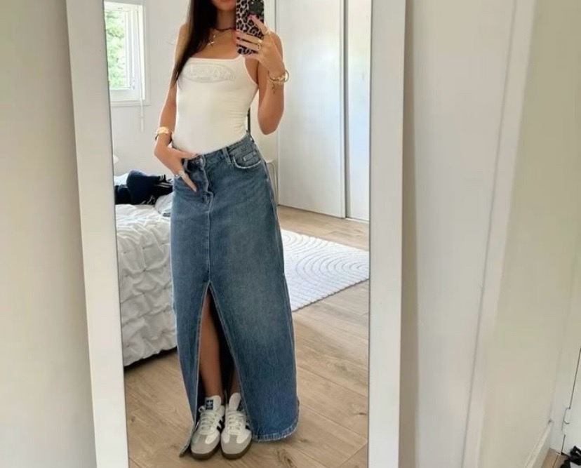 Jupe maxi Bershka