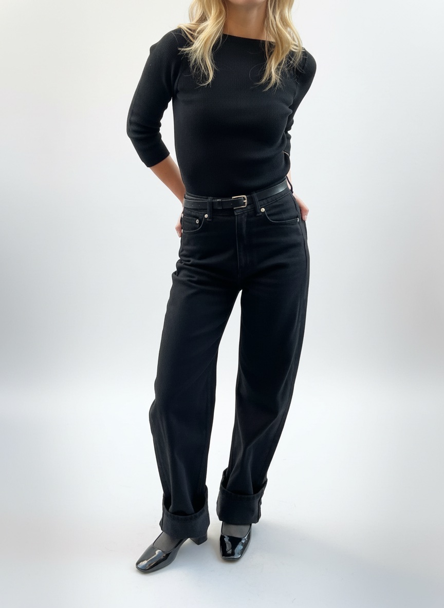 Mango straight jeans