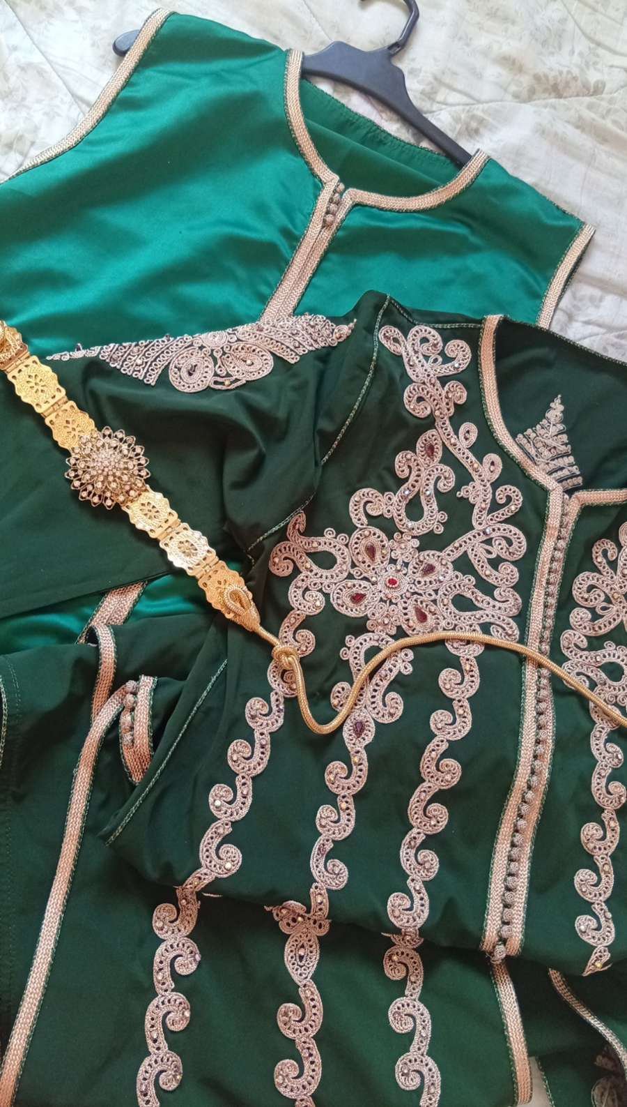 Caftan vert 