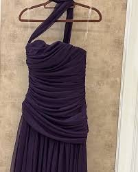 Robe aubergine tendance 