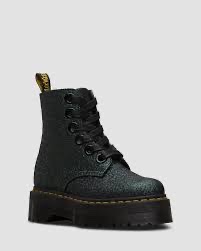 Dr martens plateform boots molly glitter 