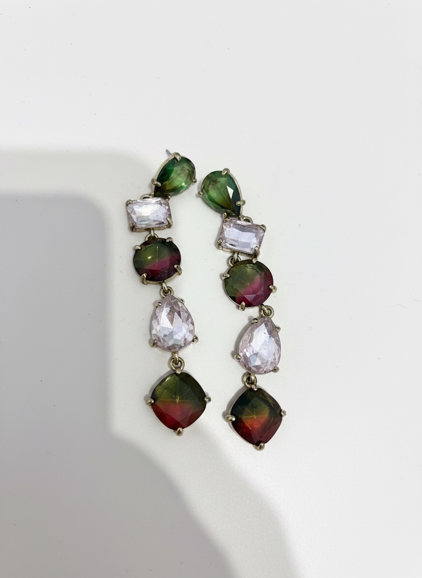 Boucles d oreils en gems 