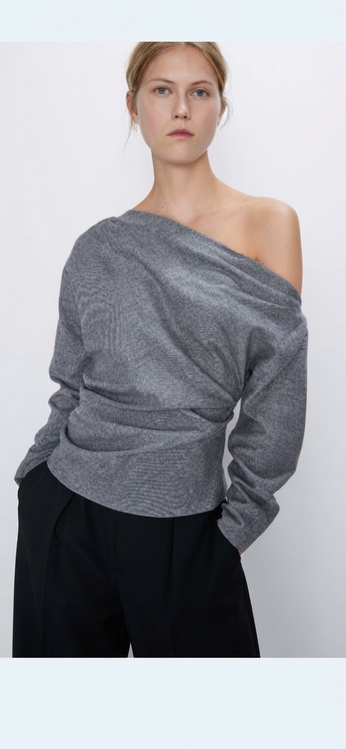 Pull zara one shoulder