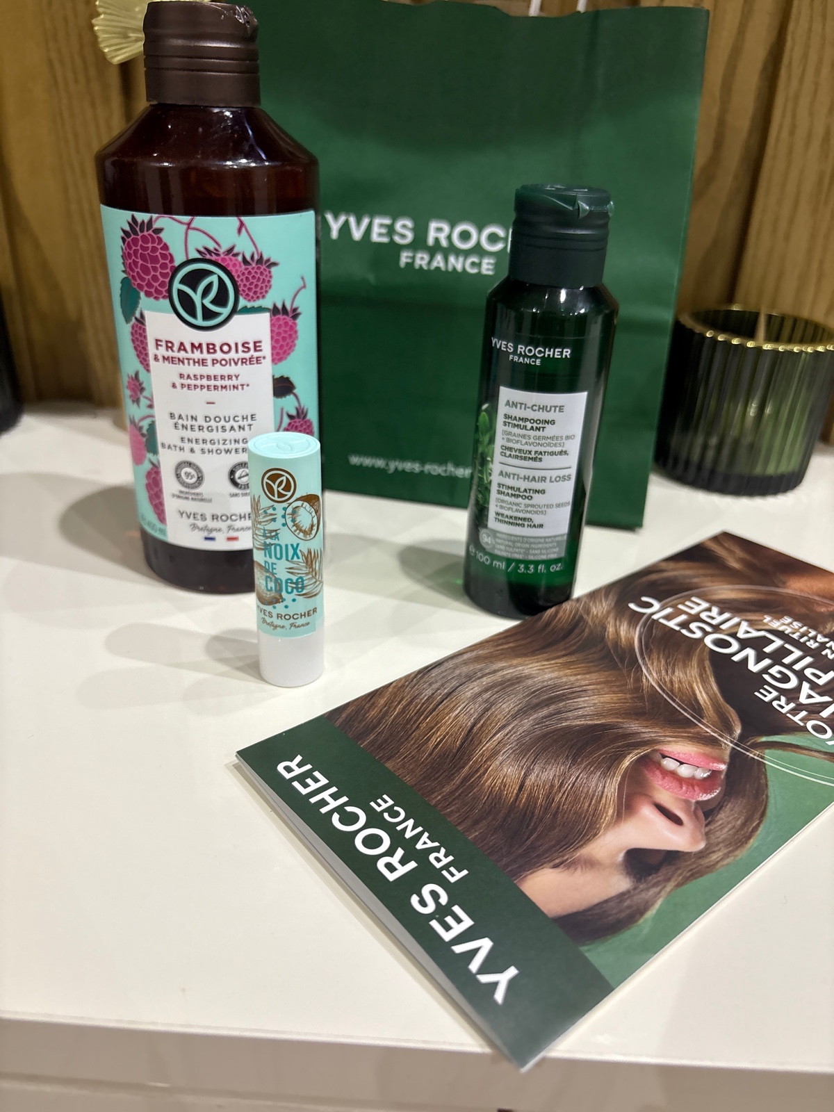 Pack produits Yves Rocher