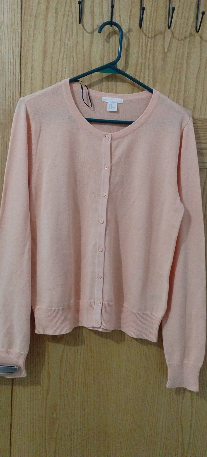 Cardigan en saumon claire
