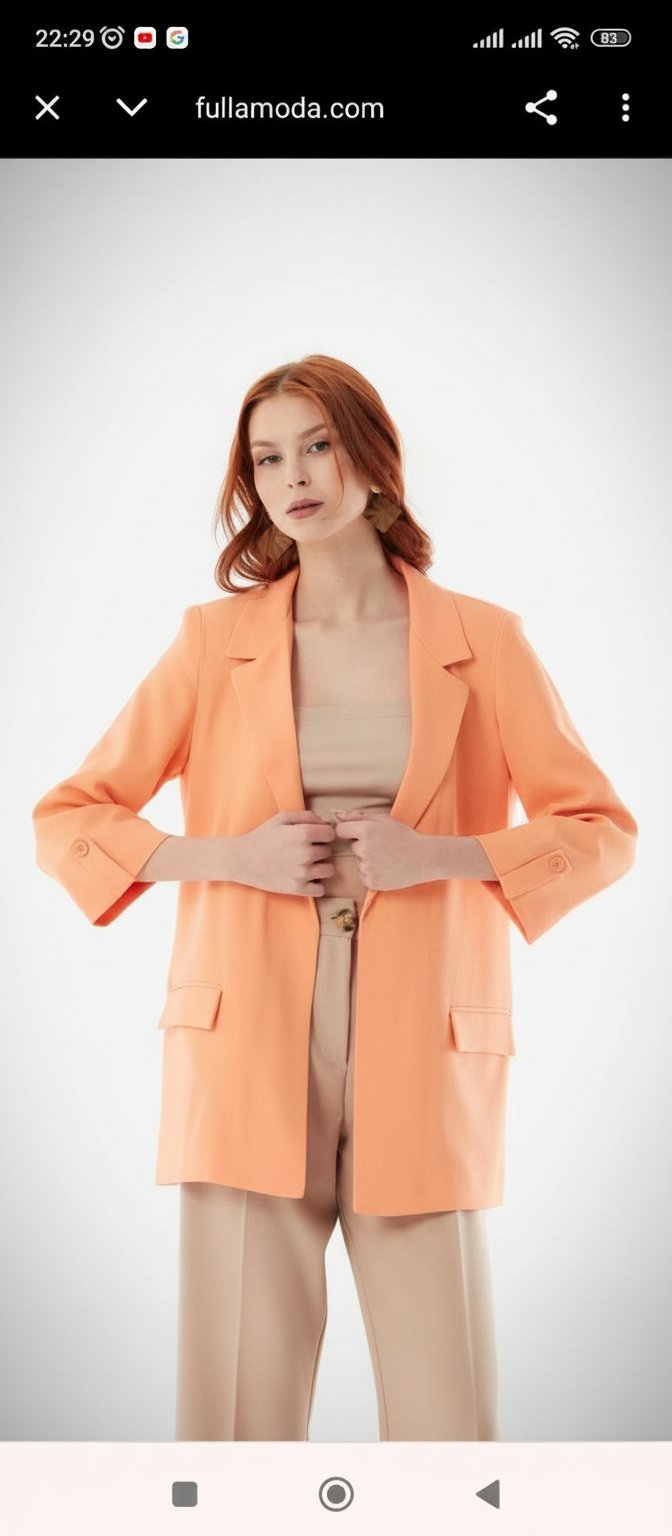 Blazer orange/ corail 