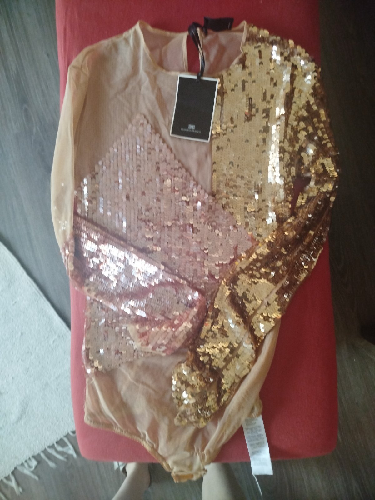 Haut en sequins Elisabetta Franchi