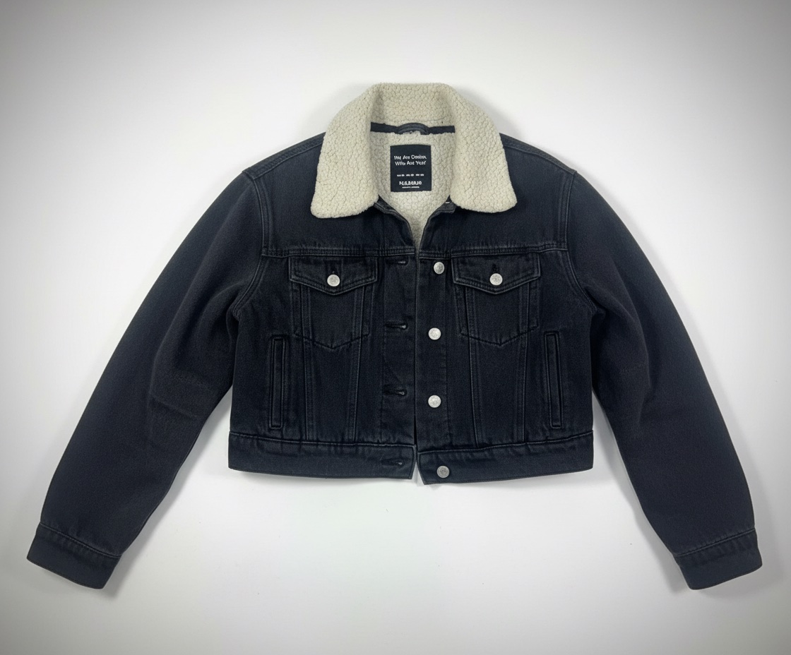 Vest jean noir