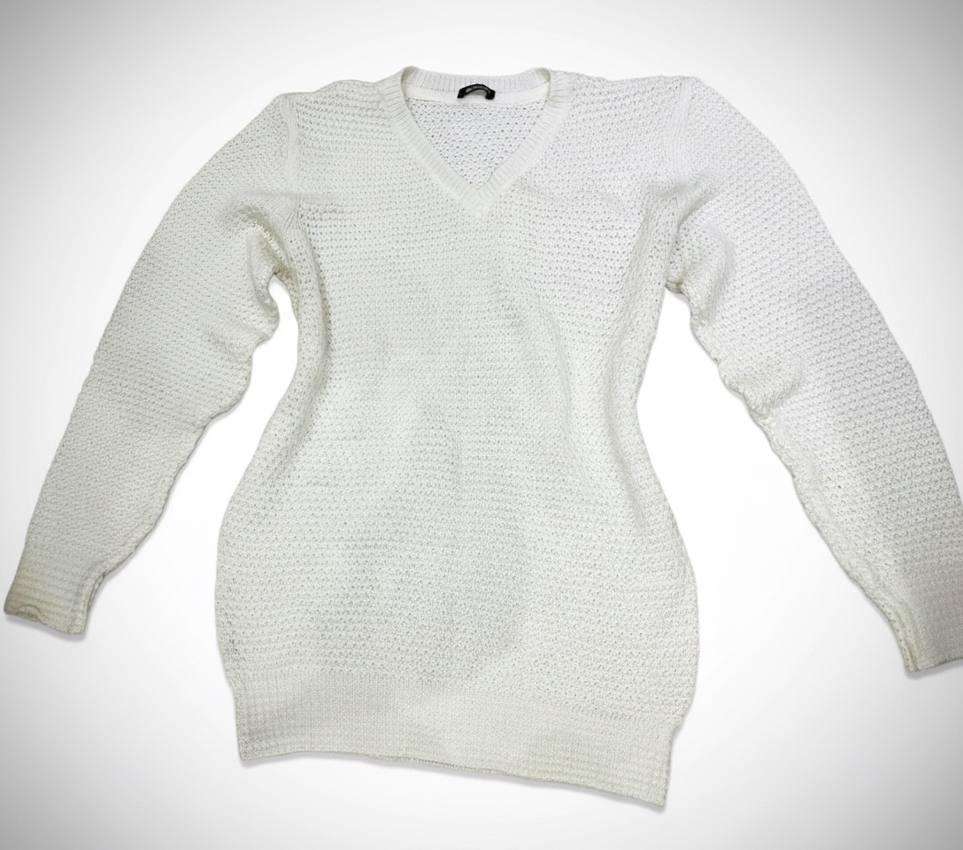 Pullover blanc