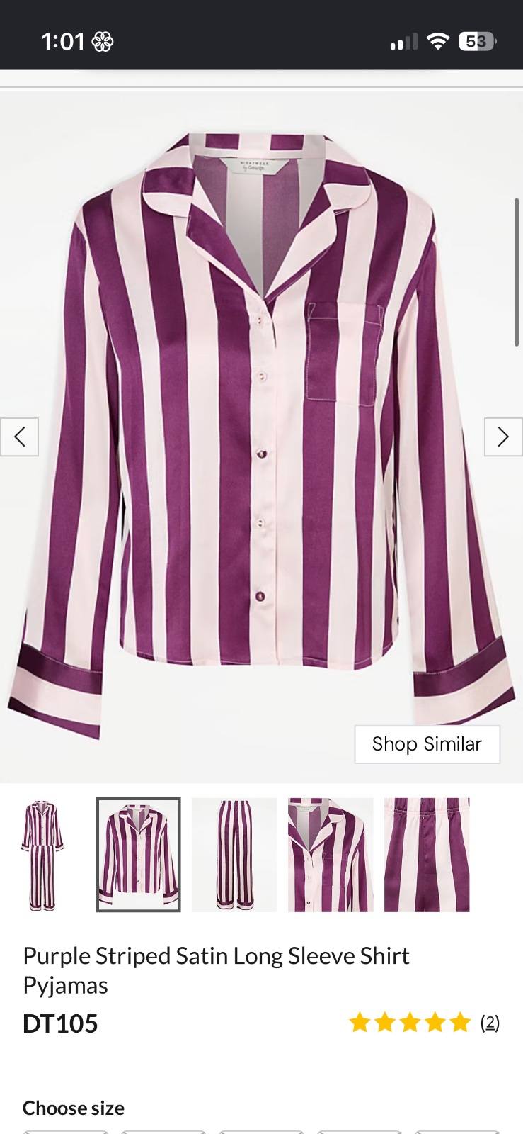 Haut pyjama