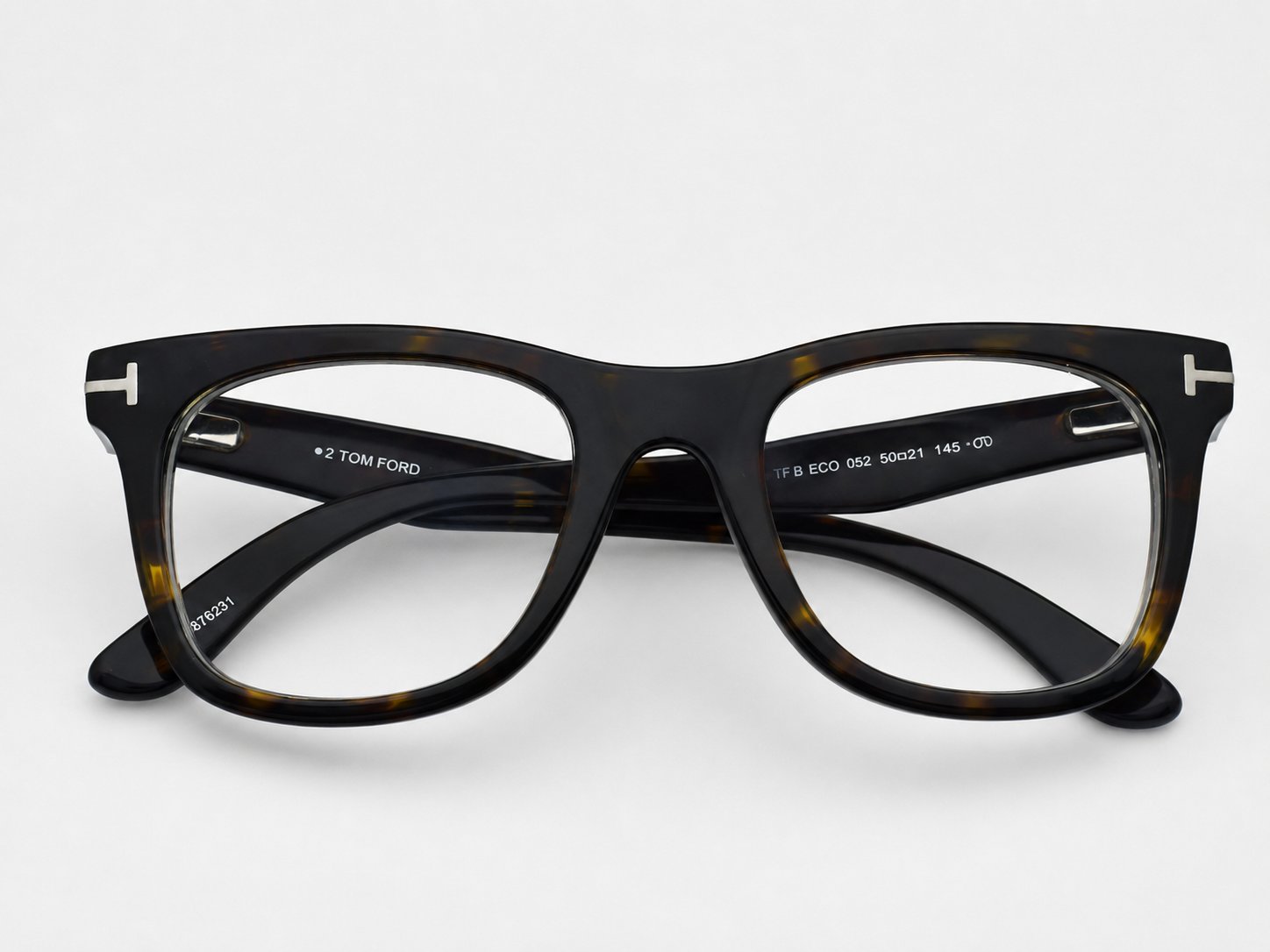 Lunettes de vue Tom Ford TFB ECO 052 – Écaille Marron