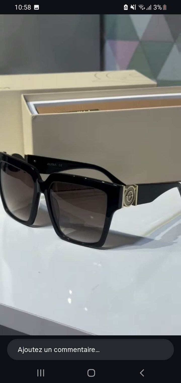 Lunettes noires 