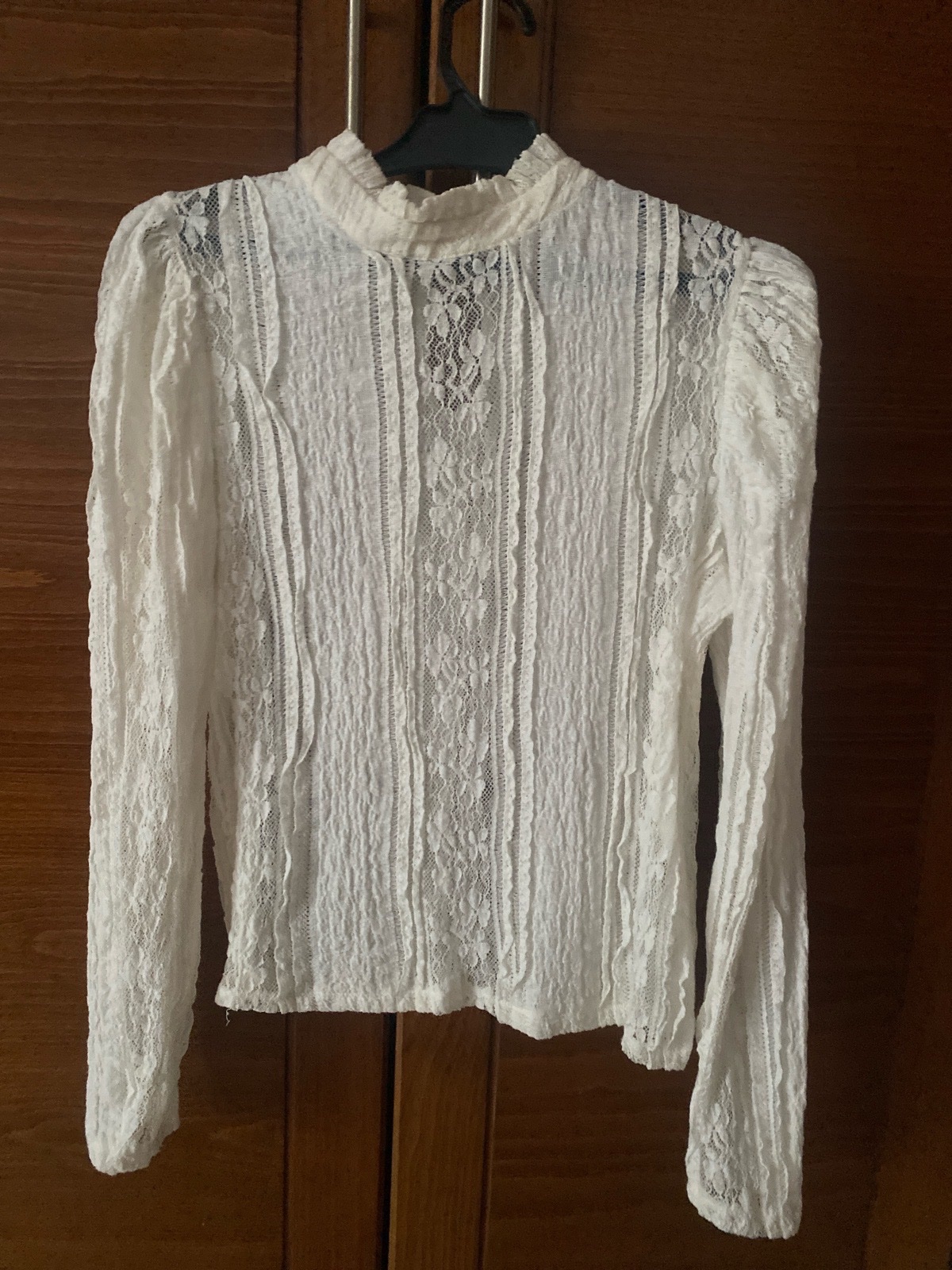 Blouse blanc broderie 
