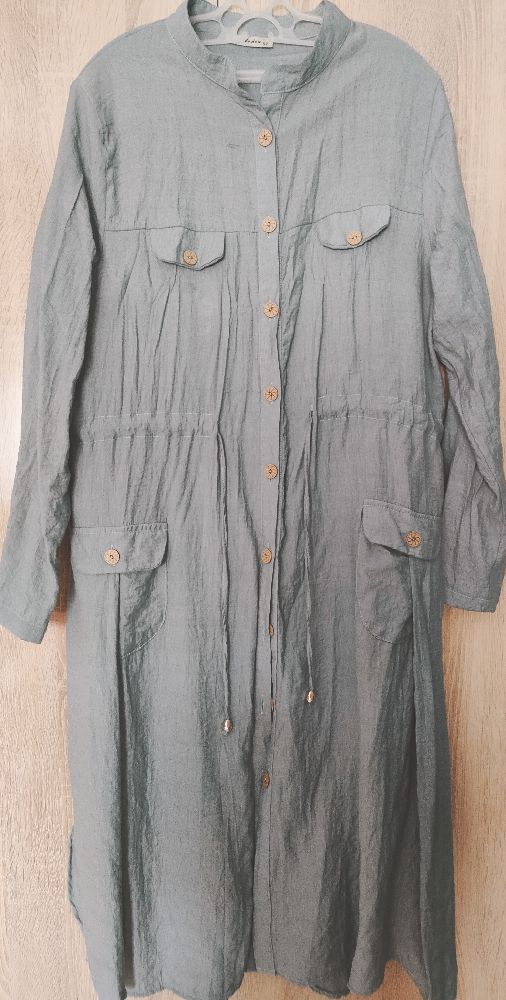 Chemise longue grande taille 
