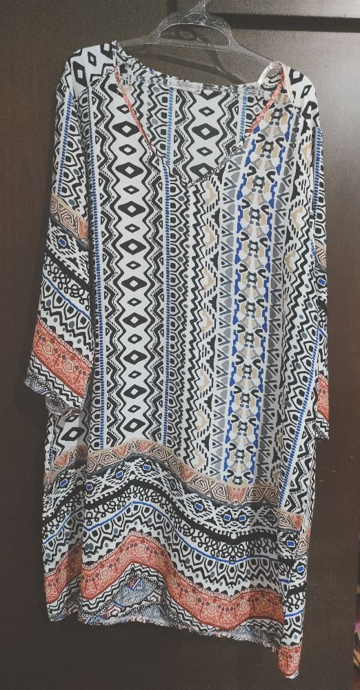 Chemise longue taille 46 pour femme voilee