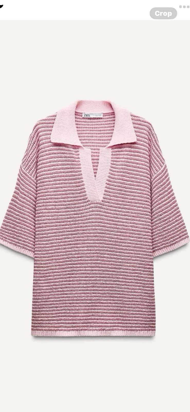 Pull knit wear striped zara