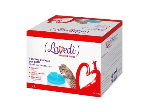 Fontaine Lovedì pour les chats des océans