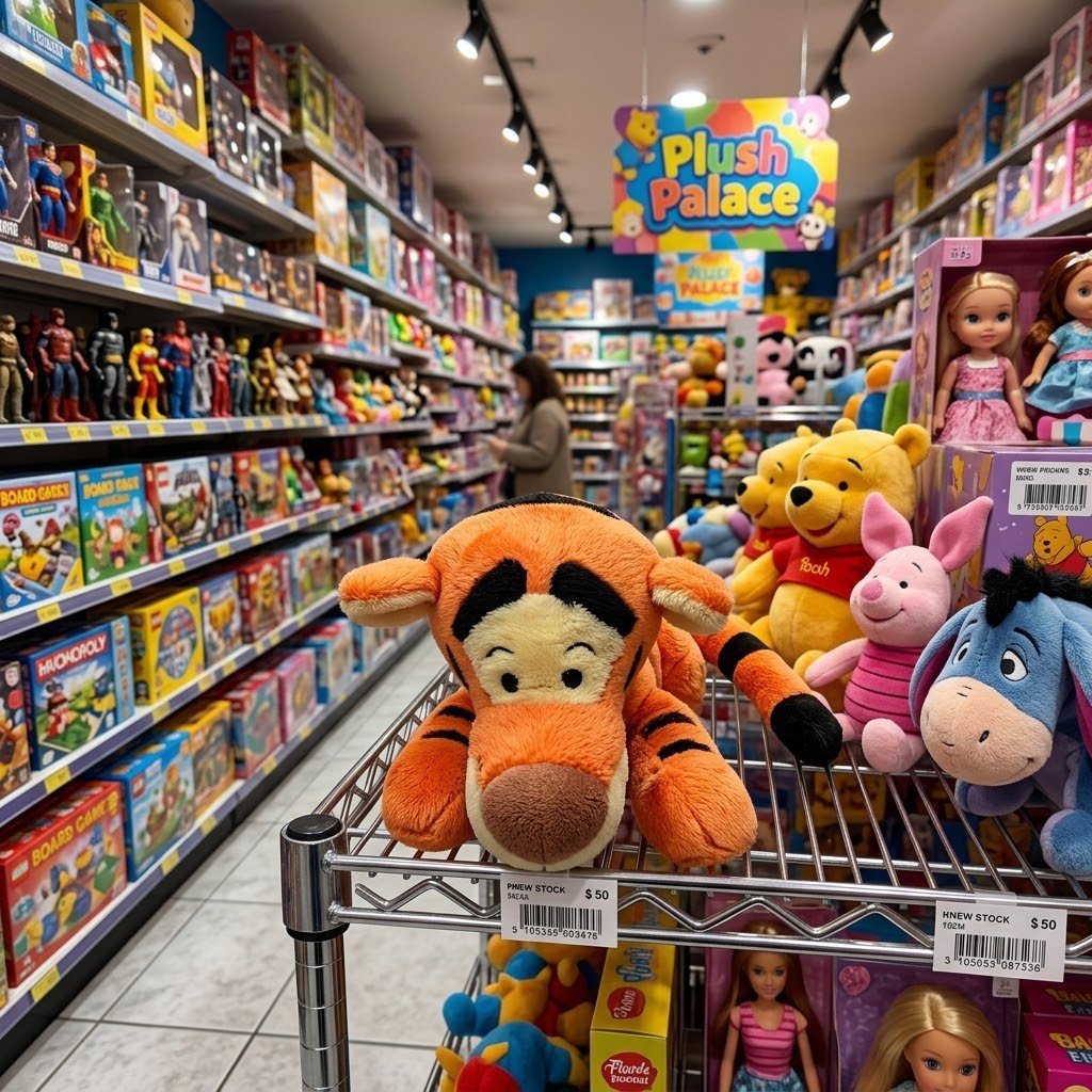 Peluche tigrou disney