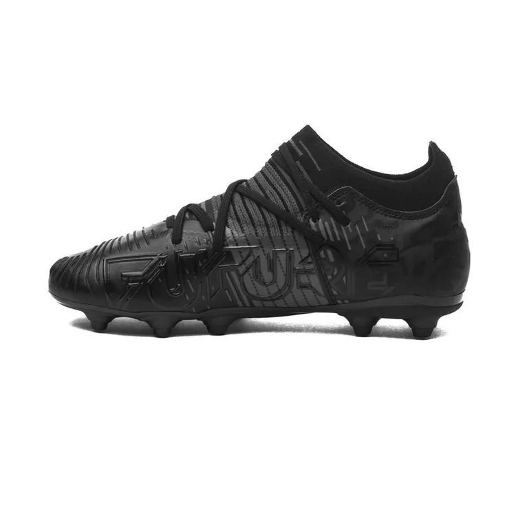 PUMA Future 3.1 FG/AG Eclipse - Noir/Gris Enfant