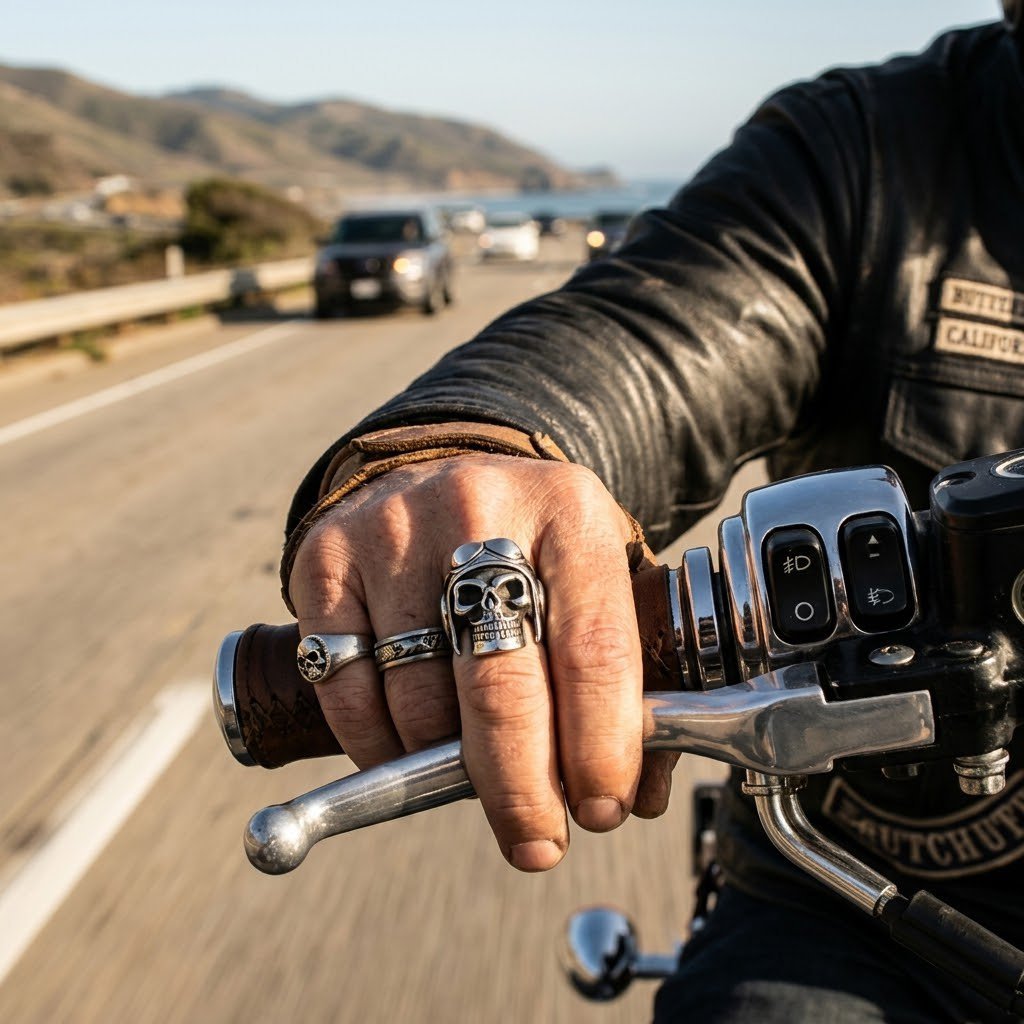 Bague motard 