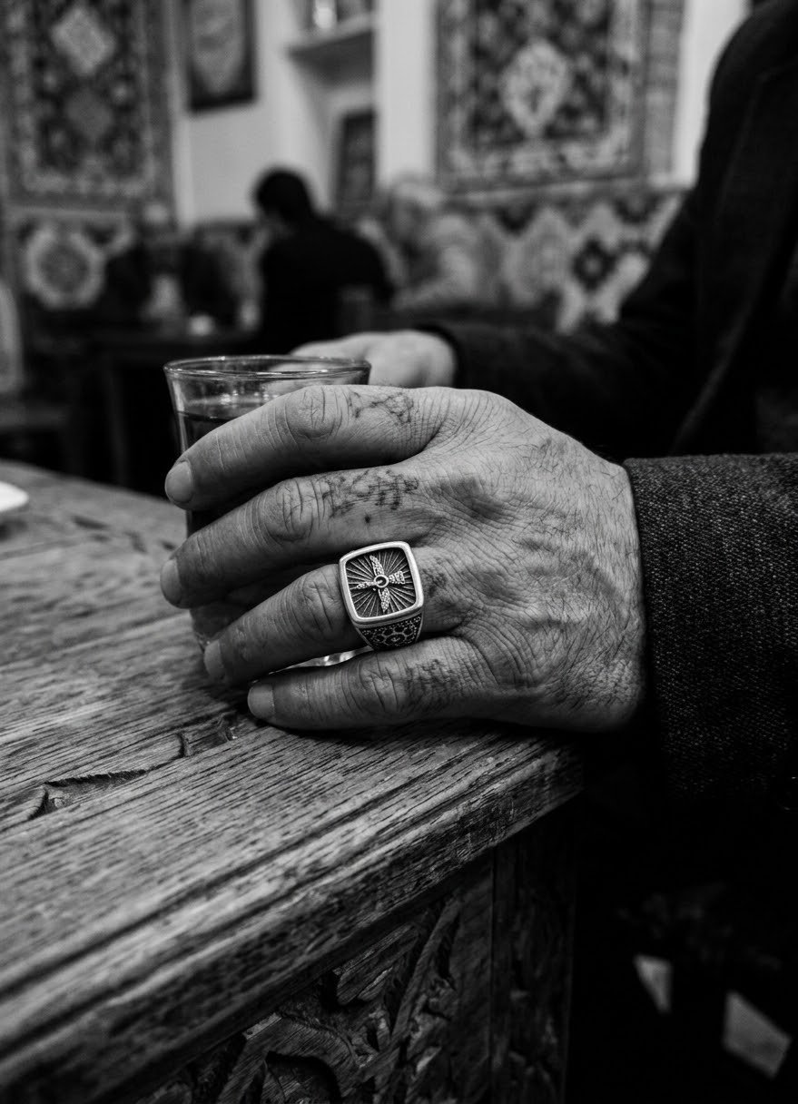 Bague faravahar Persian 
