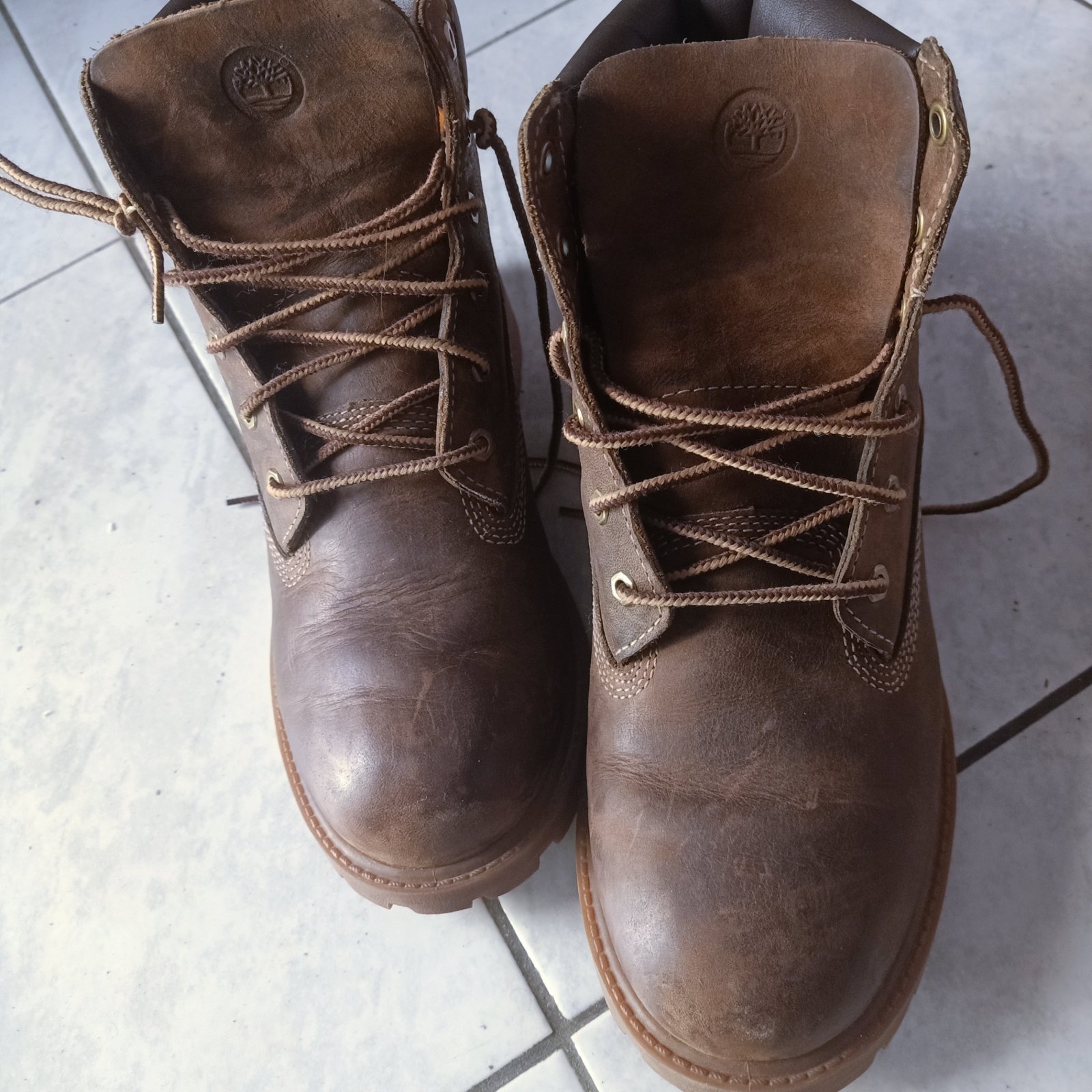 Bottes Timberland authentique Classic imperméables en cuir 
