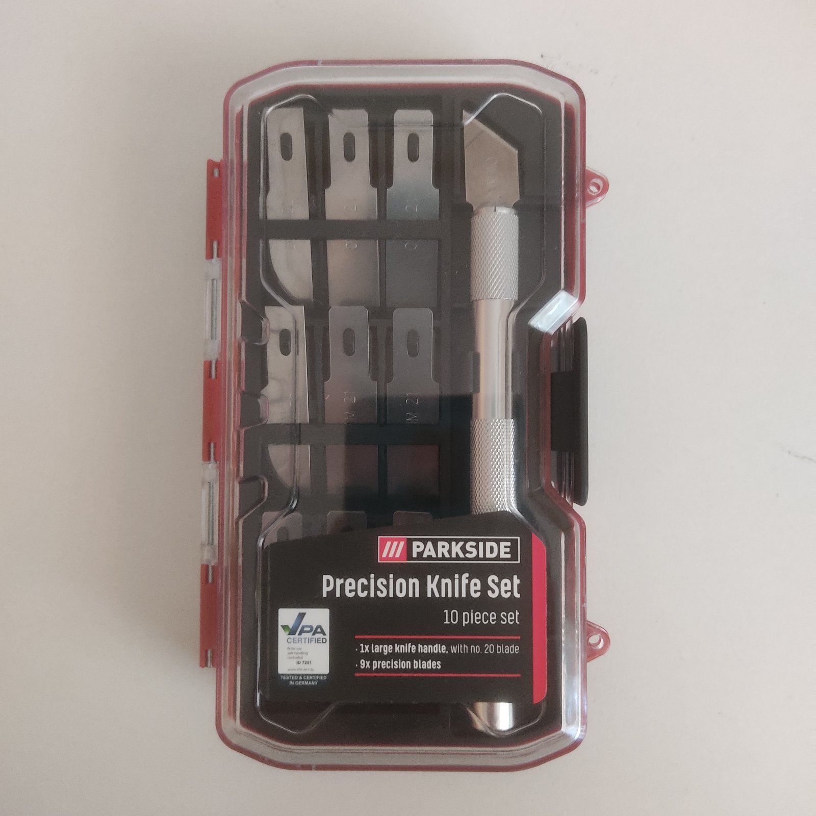 Set de cutters de précision parkside 