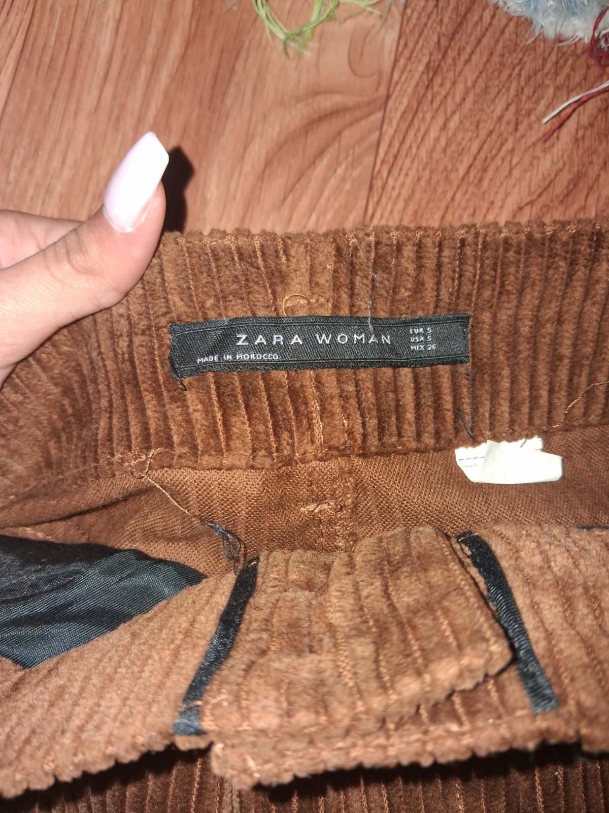 Pantalon Velours Côtelé
