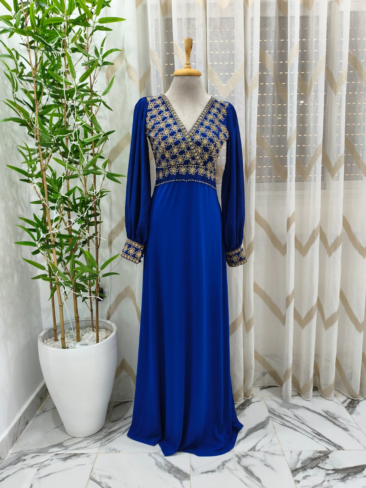 Robe bleu marine